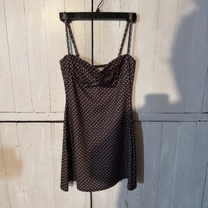 Polka Dot Spaghetti Strap Dress